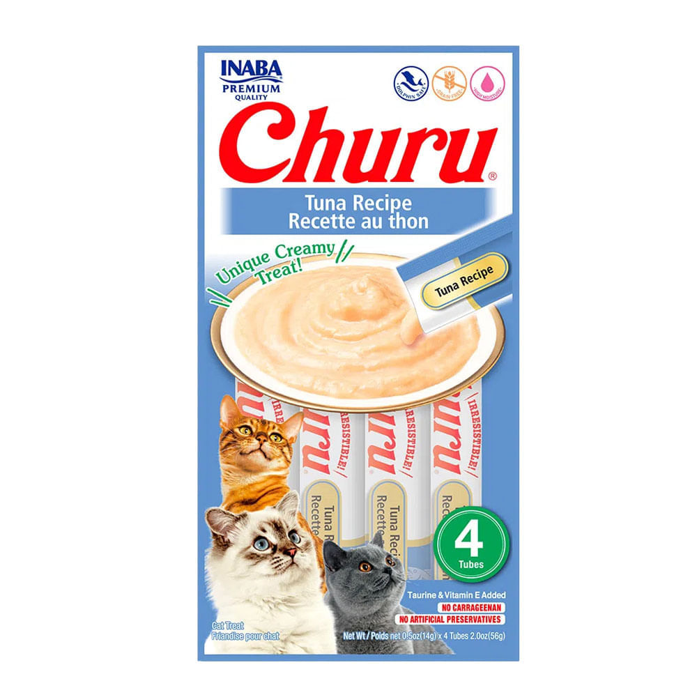 Petisco Churu Cremoso Atum para Gatos 56 g | Atacapet Atacado