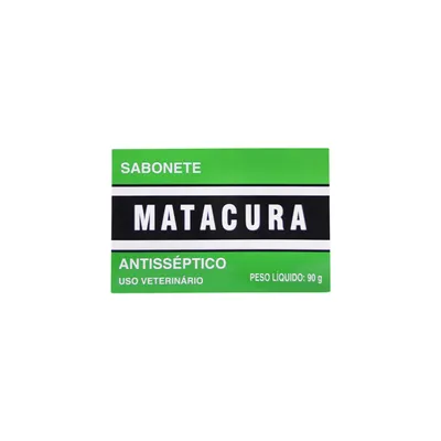 Sabonete Matacura Antisséptico para Higiene e Proteção da Pele de Cães e Gatos - 90g