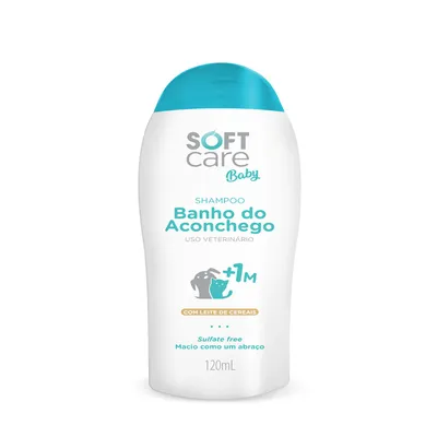 Shampoo 1 Mês+ Banho do Aconchego Soft Care Baby