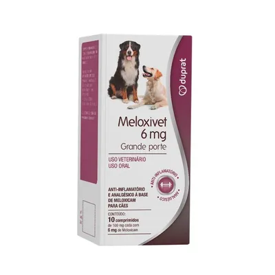 Anti-Inflamatório Meloxivet 6 mg
