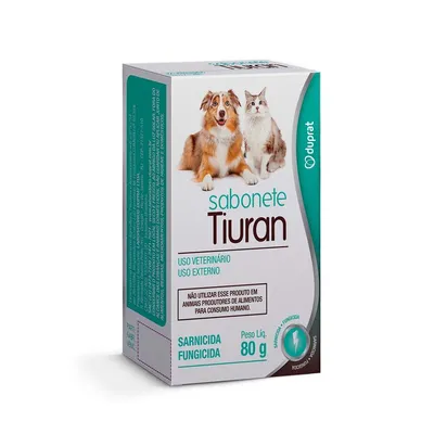 Tiuran Sabonete Duprat para Cães e Gatos