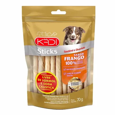Petisco Sticks Frango Kadi para Cães