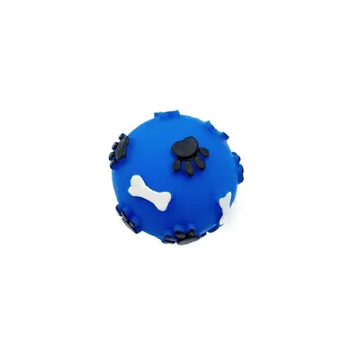 Bolinha Baby Vinil Animania Azul