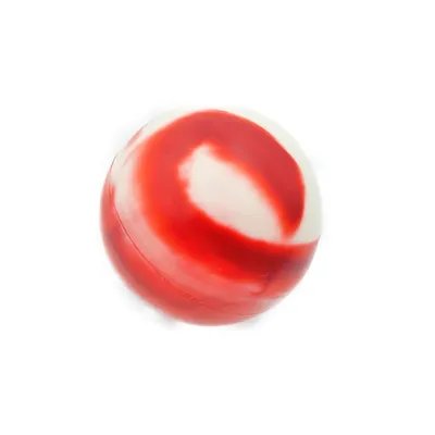 Bolinha Colorida Grande Animania Vermelho e Branco