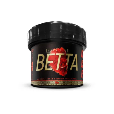 Ração Betta Black Line Poytara