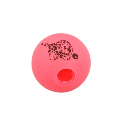 Bolinha Snacks Grande Animania Rosa