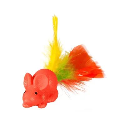 Brinquedo Ratinho Fantasy LCM Laranja
