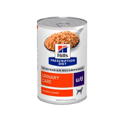 Ração Úmida Hill's Prescription Diet U/D Cães Adultos Cuidado Urinário