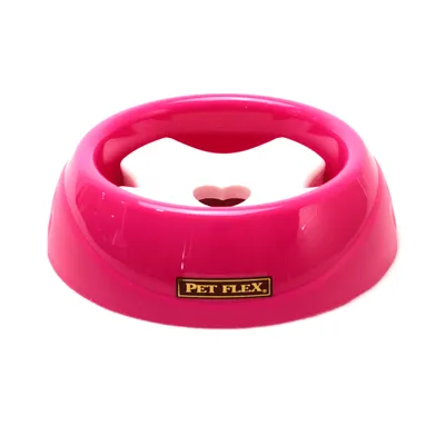 Bebedouro Pelo Longo Pet Flex Rosa