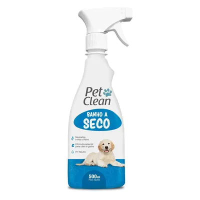 Banho a Seco Pet Clean para Cães e Gatos
