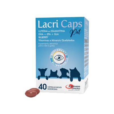 Suplemento Alimentar Lacri Caps Pet Agener