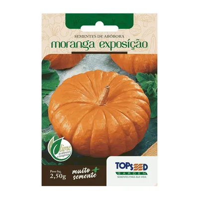 Sementes de Abóbora Moranga Exposição Tradicional Topseed Garden