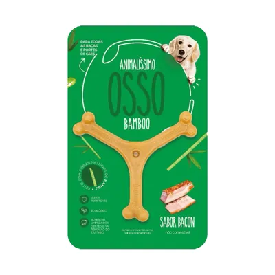 Brinquedo Osso Bamboo Y Animalíssimo Pequeno