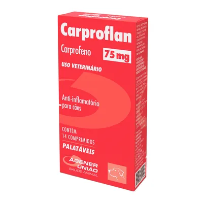 Anti-inflamatório Carproflan 75mg