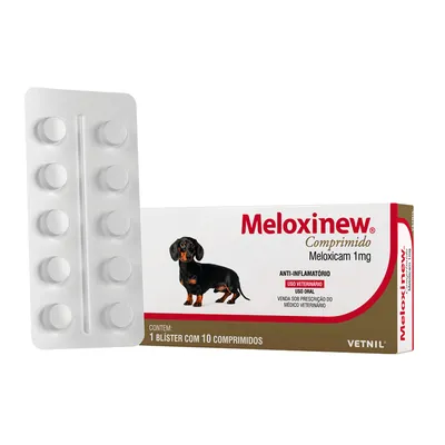 Anti-Inflamatório Meloxinew 1mg Vetnil