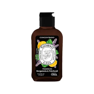 Limpador Concentrado de Superfície Giorno Casa Bergamota e Patchouli