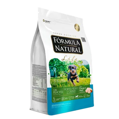 Ração Fórmula Natural Life Cães Filhotes Médio e Grande
