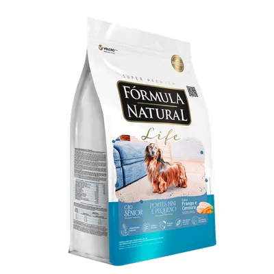 Ração Fórmula Natural Life Cães Sênior Mini e Pequeno