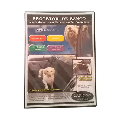 Capa para Banco de Carro Premium Marinho Vila Flor