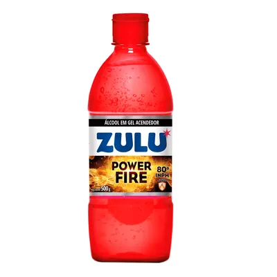 Álcool Gel Acendedor Zulu Power Fire