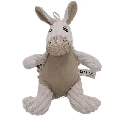 Brinquedo Burrinho de Pelúcia Savana
