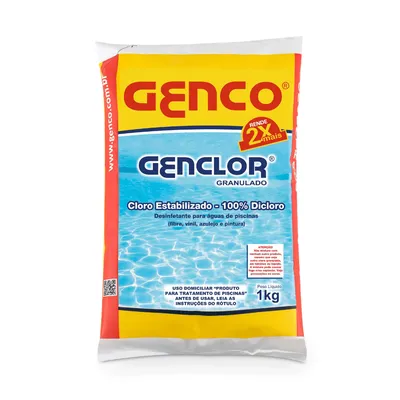 Cloro Granulado Genclor Estabilizado Genco