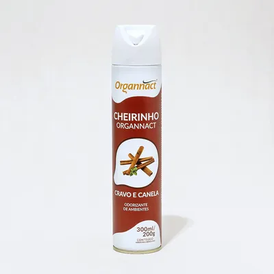 Aromatizador Organnact Cheirinho Cravo e Canela