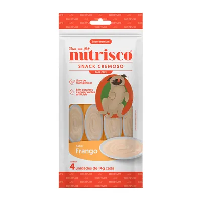 Petisco Cremoso Nutrisco para Cães Frango