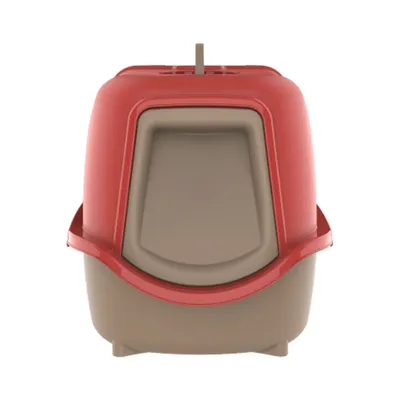 Sanitário para Gatos WC Cat New Plastpet Vermelho