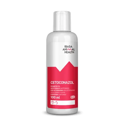 Cetoconazol Shampoo 2% Ibasa para Cães e Gatos
