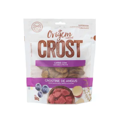 Petisco Cães Origem Natural Crost Crostine Angus