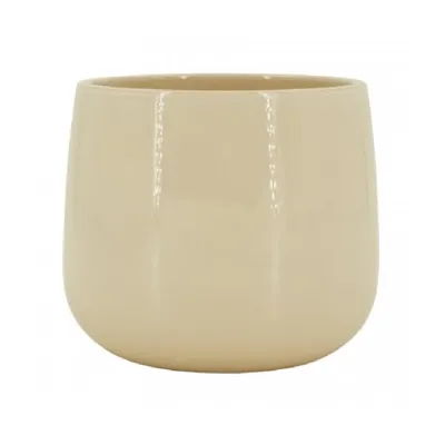 Vaso Bretagne Cerâmica Ts Brasil Marfim