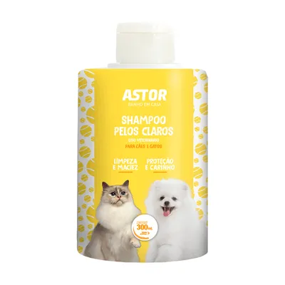 Shampoo Banho em Casa Pelos Claros Astor