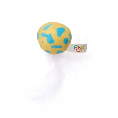 Brinquedo Pelúcia Bola com Catnip Flicks
