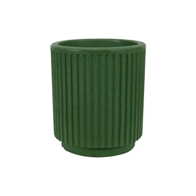 Vaso SP27 Cilindro Fosco 20 x 23cm Verde Vasart