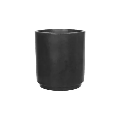 Vaso Urban Rio 25 x 25cm Preto Vasart