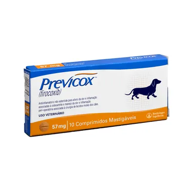 Previcox 57 mg Anti-inflamatório para Cães