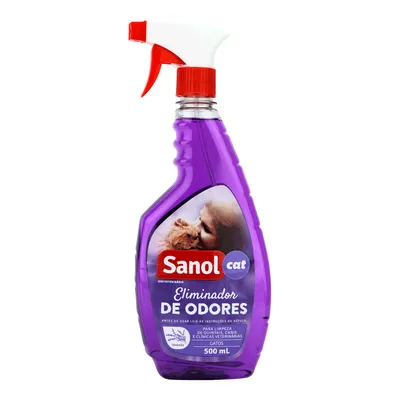 Eliminador de Odores Spray Sanol Cat