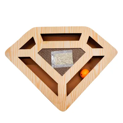 Arranhador com Bola e Catnip Savana Pet