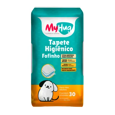 Tapete Higiênico MyHug 80x60cm Fofinho