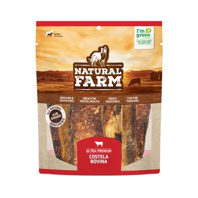Petisco Costela Bovina 6” Natural Farm