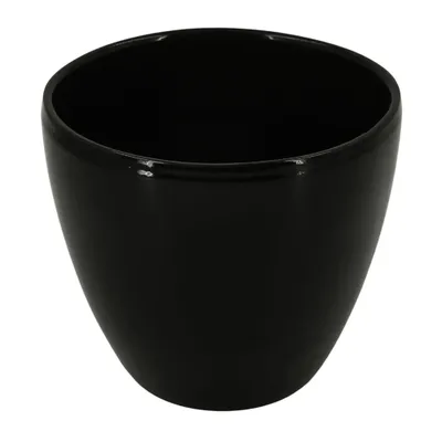 Vaso Genoa Cerâmica Ts Brasil Preto