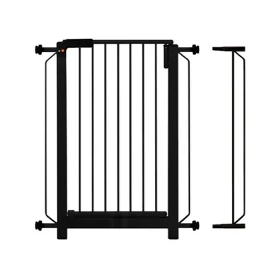 Grade Porta Plus Preta 70cm com Extensor 10cm