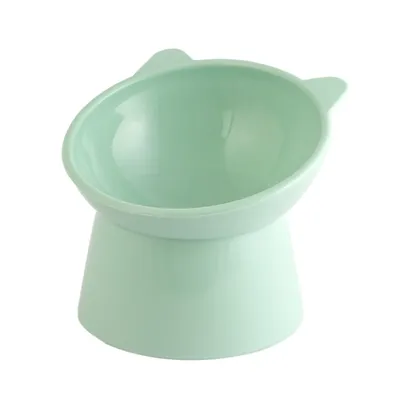 Comedouro Alto para Cães e Gatos HomePet Verde