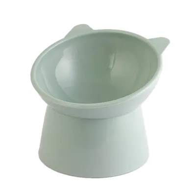 Comedouro Alto para Cães e Gatos HomePet Cinza