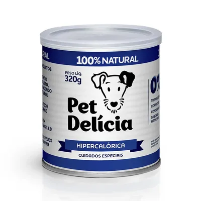 Ração Úmida Pet Delícia Cães Hipercalórica