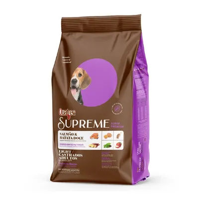 Ração Quatree Supreme Light Cães Adultos Castrados