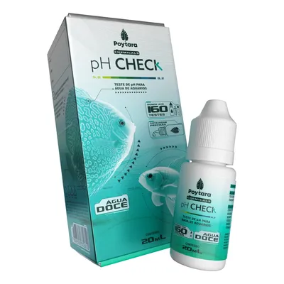 Teste Ph para Água PhCheck Chemicals Poytara