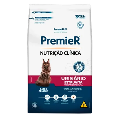 Ração Premier Nutrição Clínica Urinário Gatos Adultos