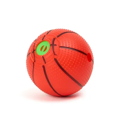 Bola Basquete com Som HomePet Laranja